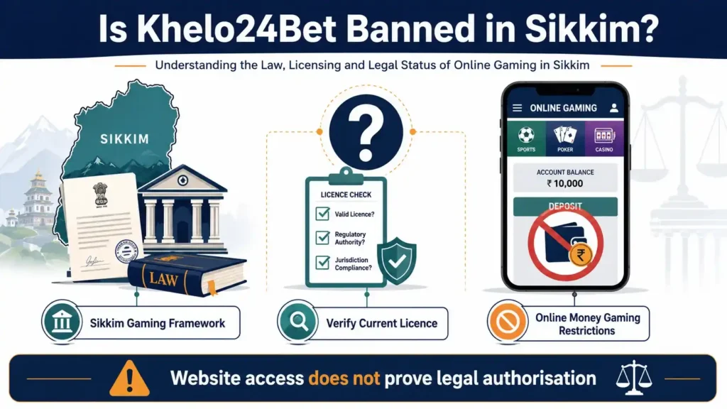 Does Sikkim License Offshore Websites Like Khelo24Bet?